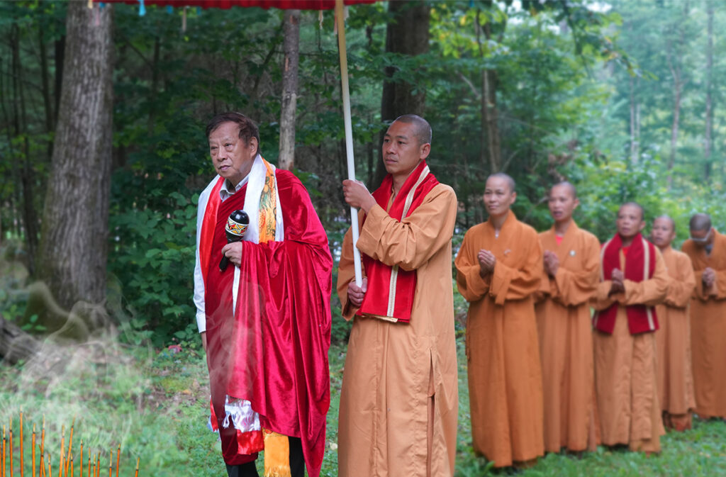 紫光上師在靈山